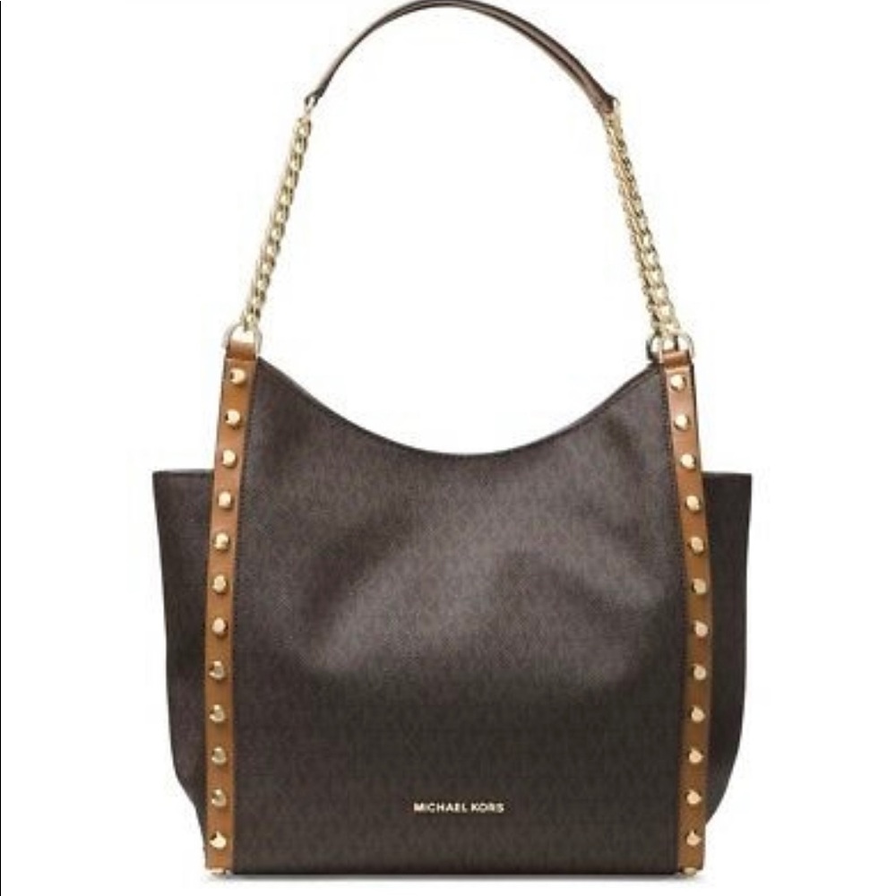 Michael Kors medium brown Newbury bag